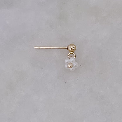 Little White Flower Pin