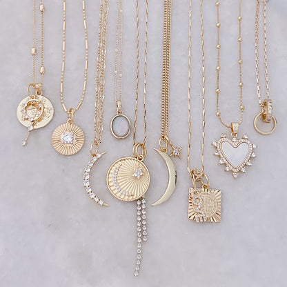Crystal Tassel - Charm