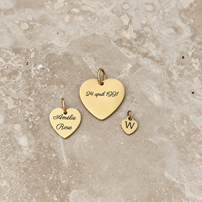 Big Heart - Engraved Charm