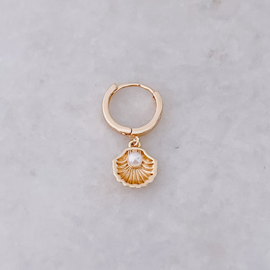 Treassure Shell Chunky Hoop