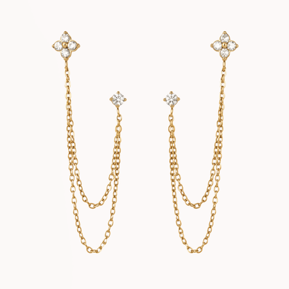 Double Clover Pins