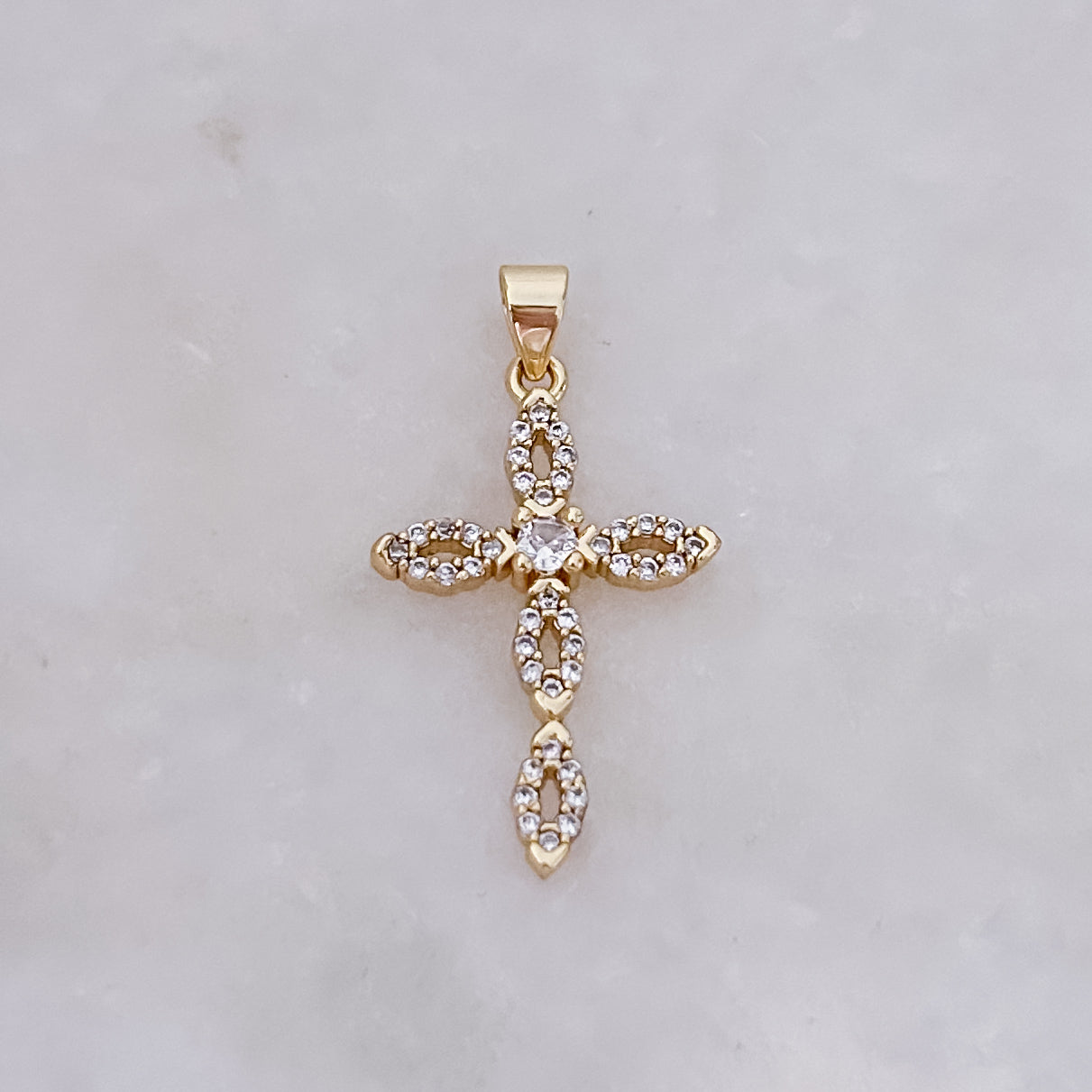 Crystal Cross - Charm