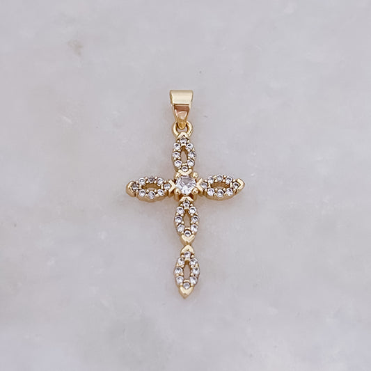 Crystal Cross - Charm