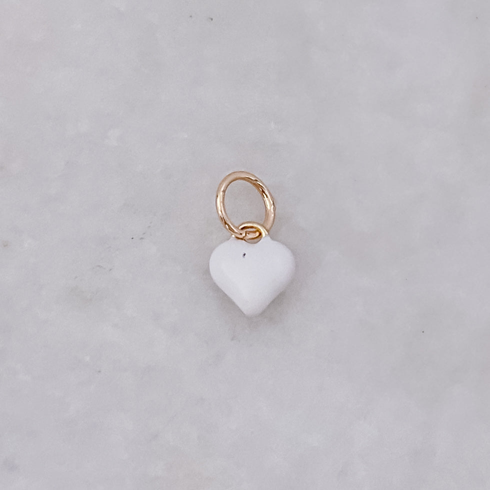 White Heart - Charm