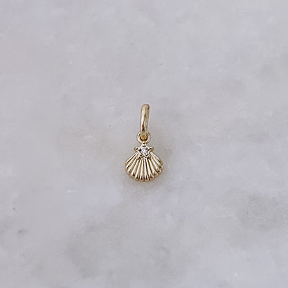 Shell + Starfish - Charm