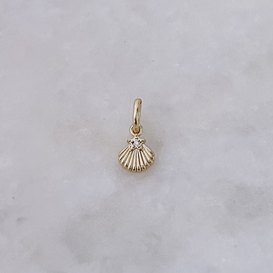 Shell + Starfish - Charm