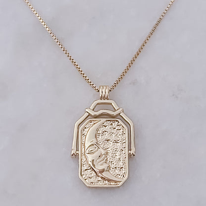 Sun + Moon Silky Necklace