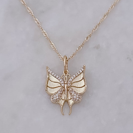 Serene Wing Necklace