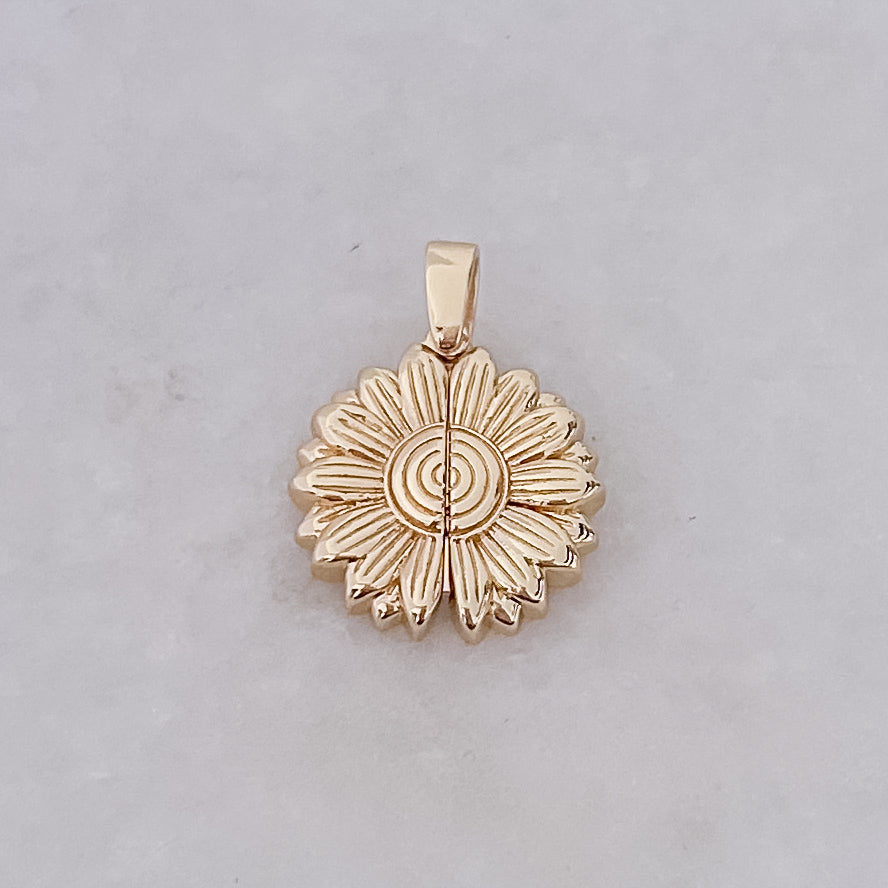 Flower with Message: The Best Mom - Charm