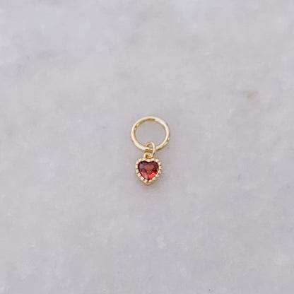 Firebrick Heart - Charm