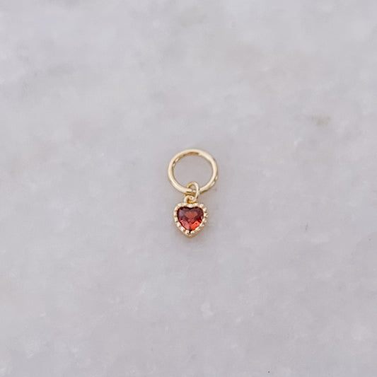 Firebrick Heart - Charm