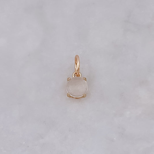 Beige Stone - Charm