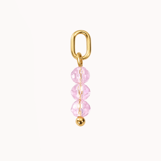Pink Beads - Charm