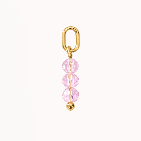 Pink Beads - Charm