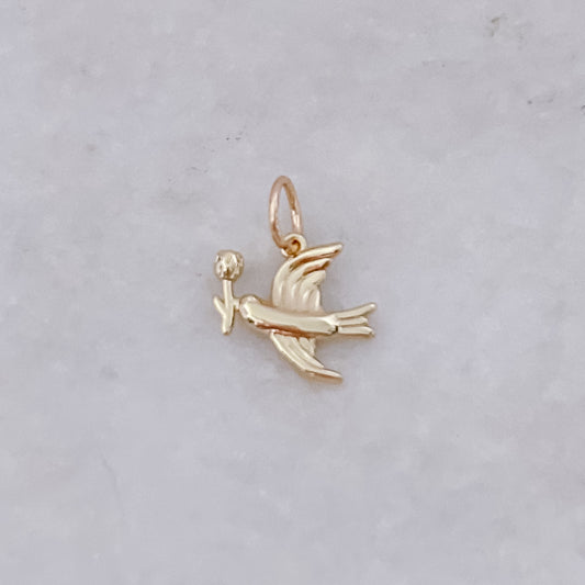 Rose Bird - Charm