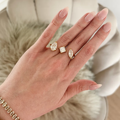 Double Diamond Ring