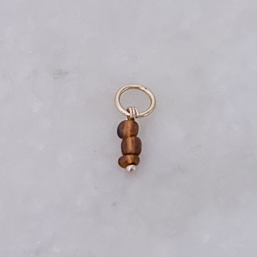 Toffee Stack Beads - Charm