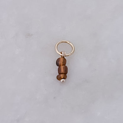 Toffee Stack Beads - Charm