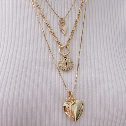 Sunflower with Hidden Message - Charm