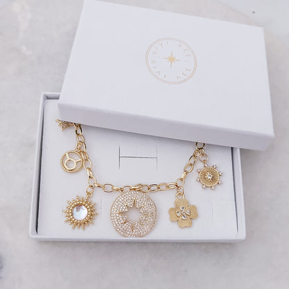 Galaxy Horoscope - Customize Charm Necklace