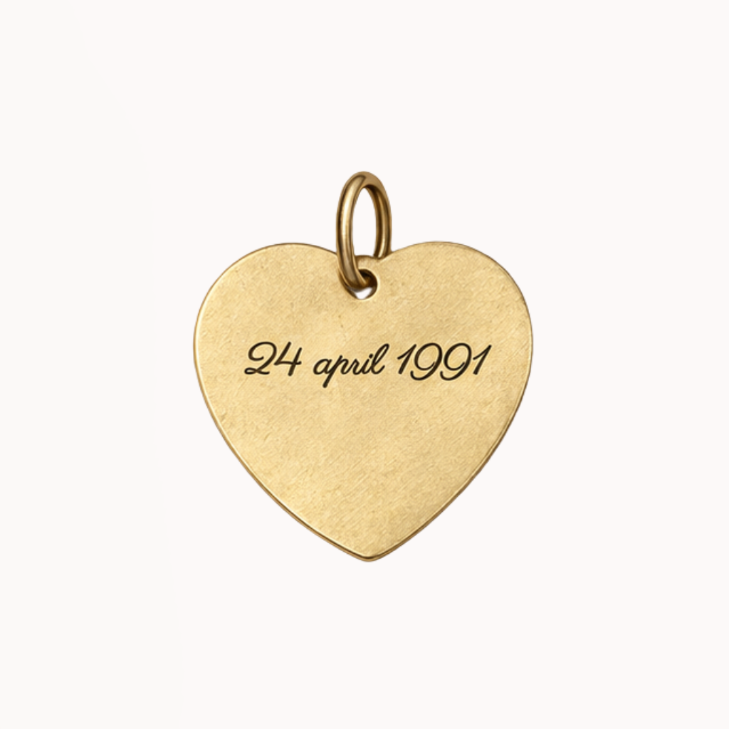 Big Heart - Engraved Charm