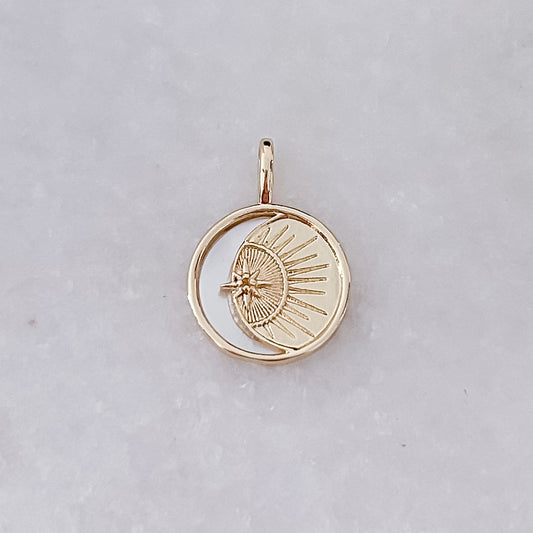 Celestial Coin Charm