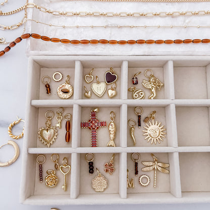 Tiger Brown Evil Eye - Charm