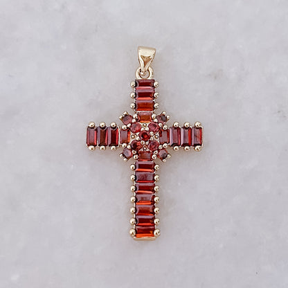 Brown Cross - Charm