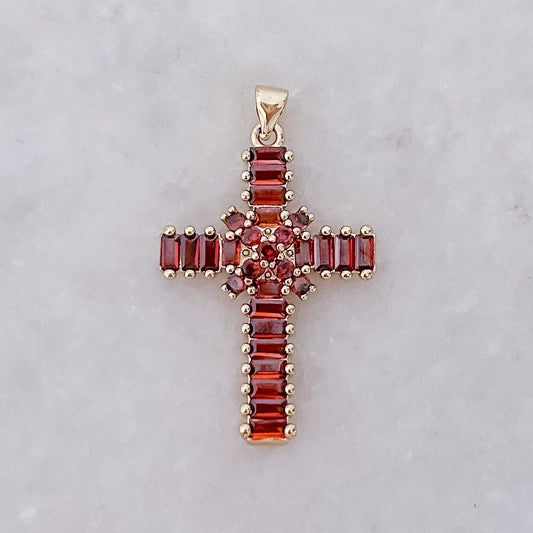 Brown Cross - Charm