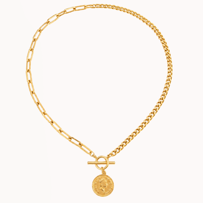 Toggle Coin Necklace