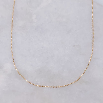Fine Dots Necklace - 45cm