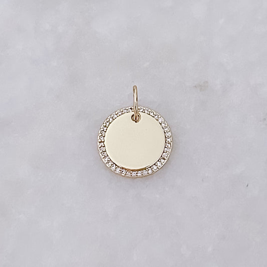 Sparkling Coin - Charm