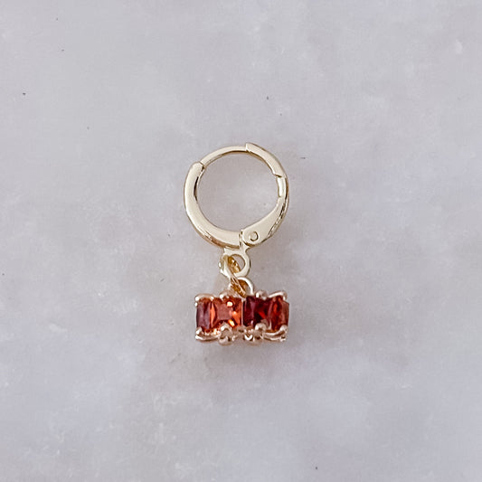 Brown Satelite Tiny Hoop