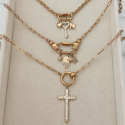 Hands On - Lock Necklace