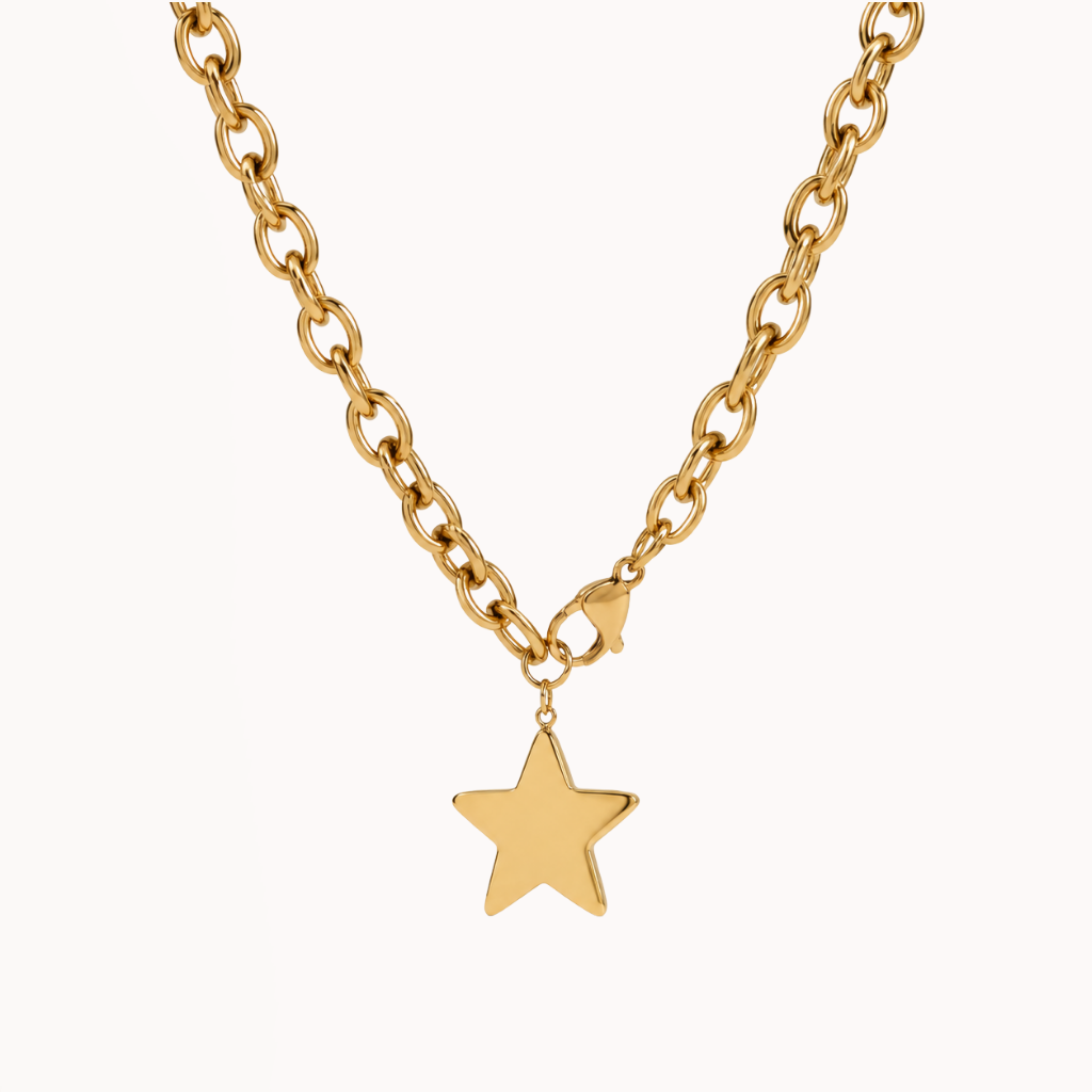 Bold Star Necklace