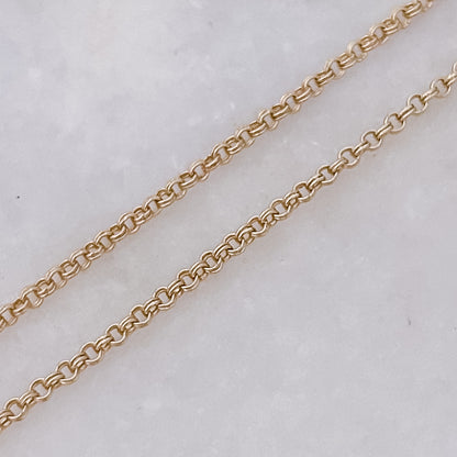 Delicate Rollo Necklace - 50cm