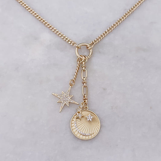 Luna + Stella - Charm Necklace