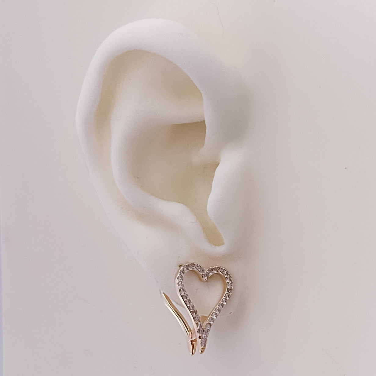 Sparkle Heart Earrings