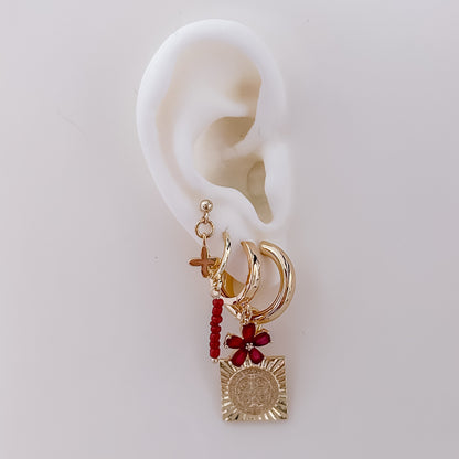 Monogram Clover Pin