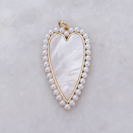 Pearl + Shell - Charm