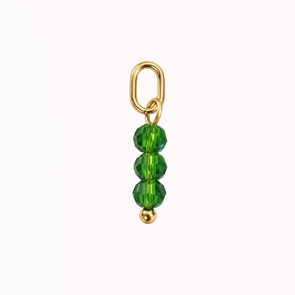 Smaragd Beads - Charm