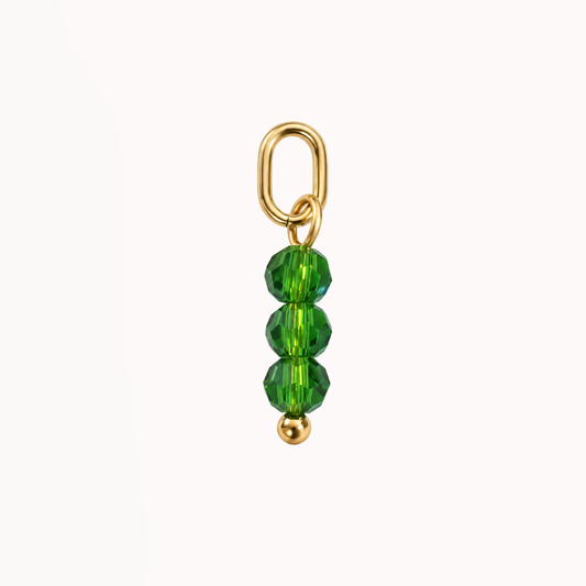 Smaragd Beads - Charm
