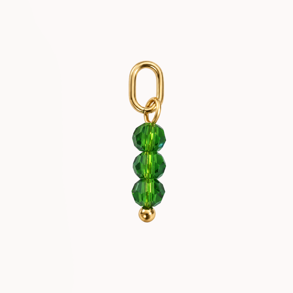 Smaragd Beads - Charm