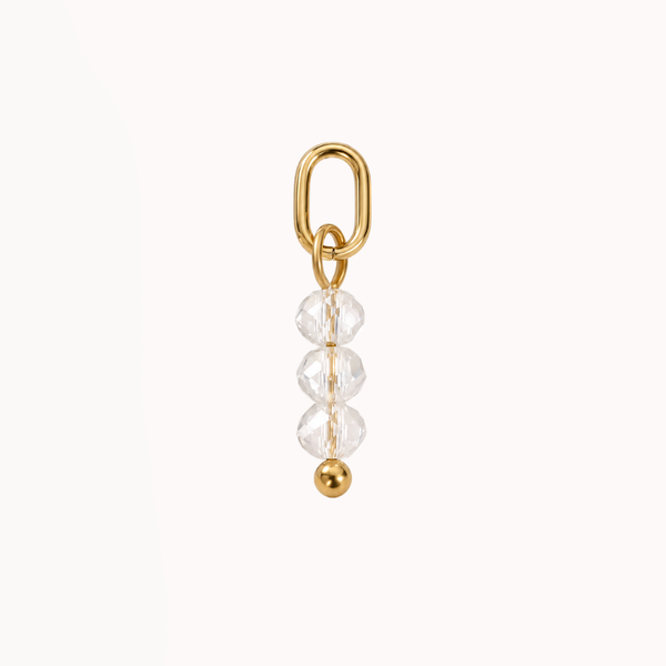White Beads - Charm