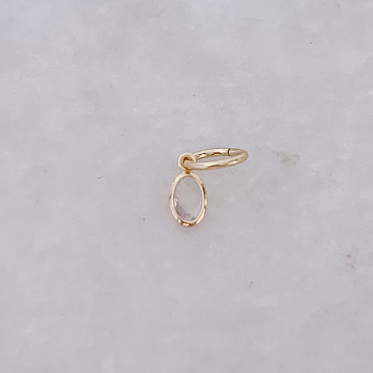 Opal Oval Stone - Charm