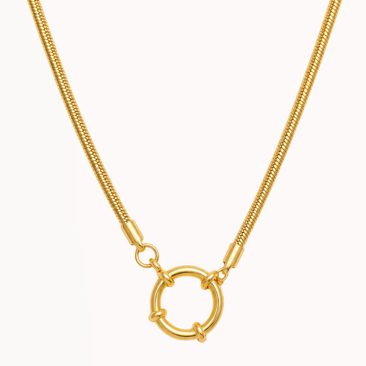 Sienna Snake - Lock Necklace
