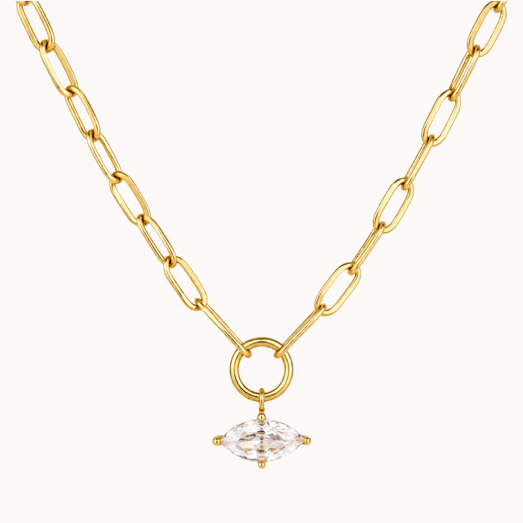Oval Eye Necklace