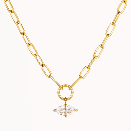 Oval Eye Necklace