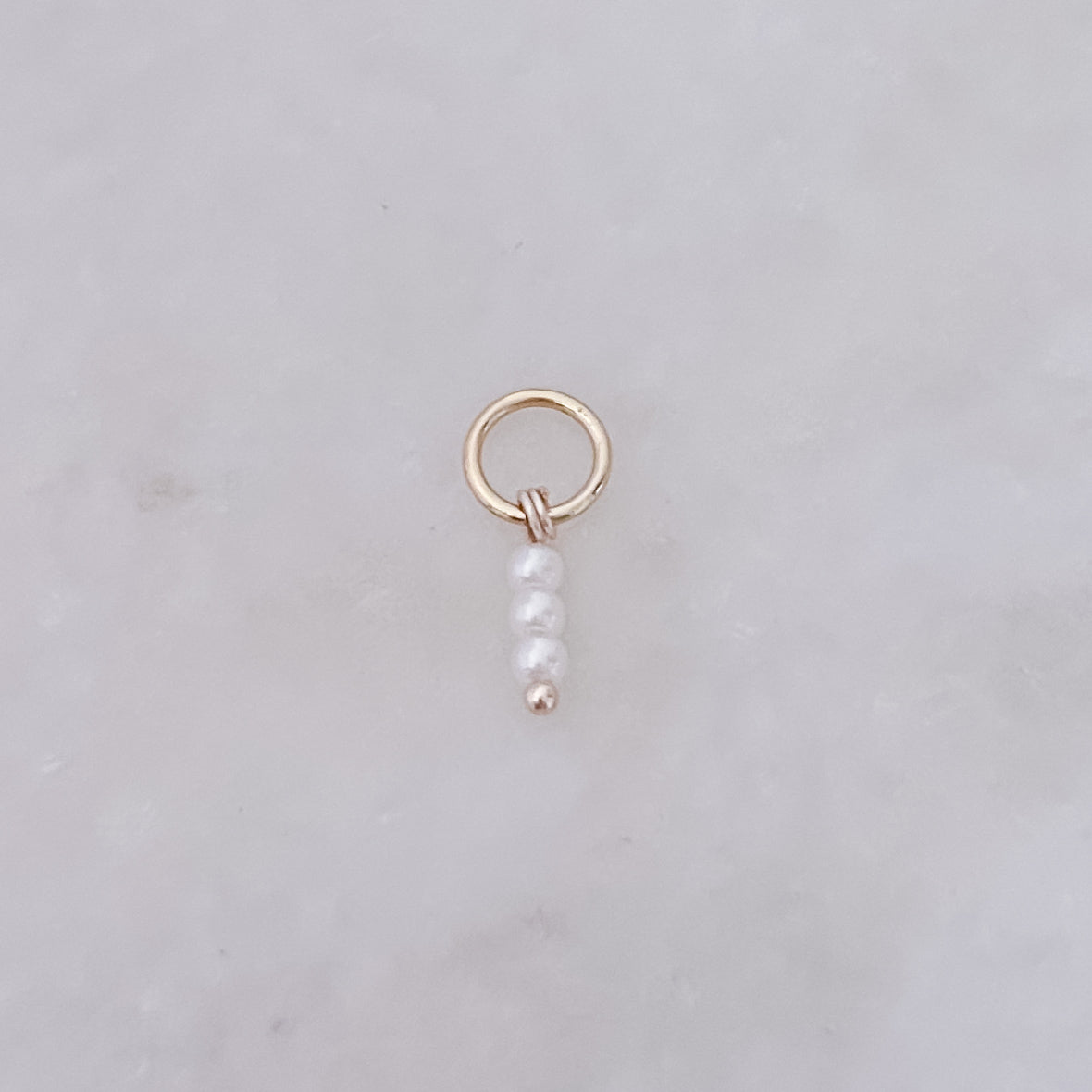 Triple Pearl - Charm