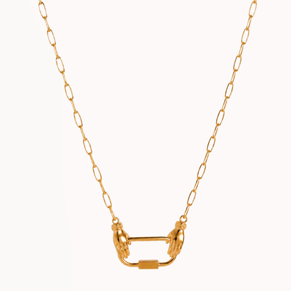 Hands On - Lock Necklace